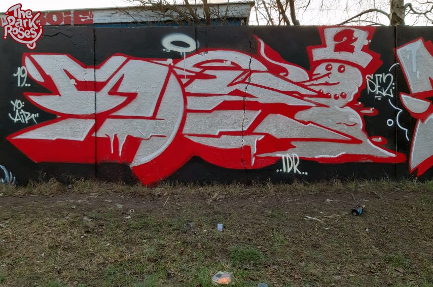 Yo Air made by Se2 - The Dark Roses - Bådehavnen, Copenhagen, Denmark 27. December 2019